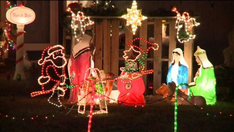 Get the outside of your house decorated without having to get the ladder out