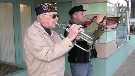 People stop and stare at what these veterans do every night