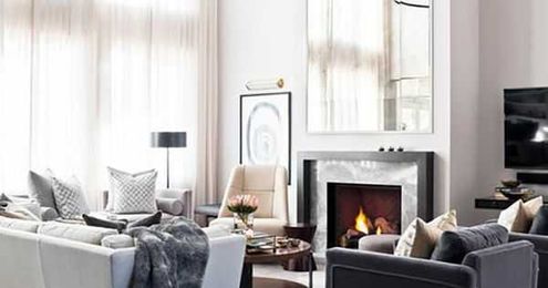 Designing to Scale: Grand Spaces, Window Treatments & More