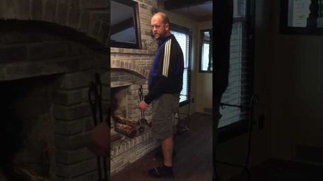 How to light a fire in a wood burning fireplace