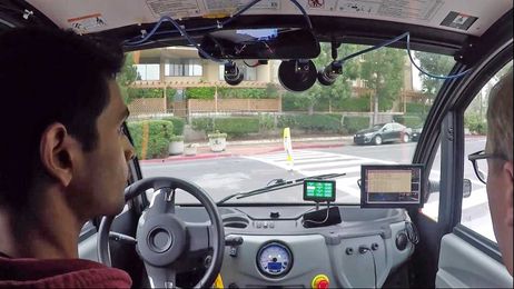 Auto parts distributor to try using self-driving vans for deliveries