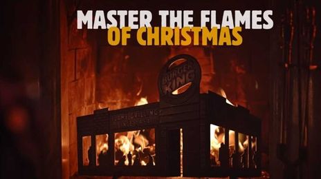 Company says screen will make your fireplace look like Burger King