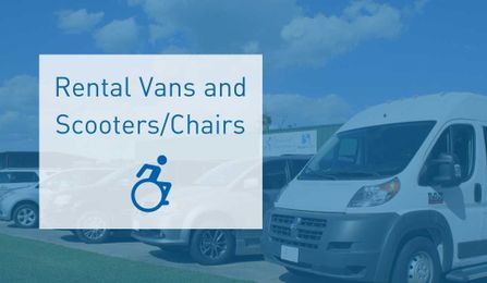 Rental Vans and Scooters/Chairs