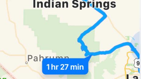 Headed to Mt. Charleston? Beware mapping devices may not be accurate