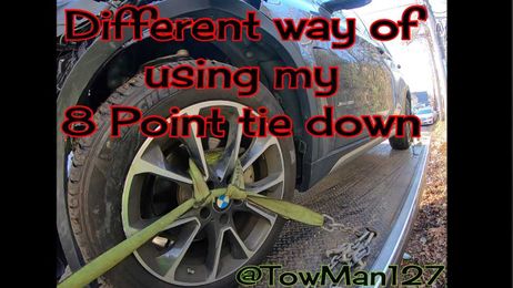 In this video I show another way of using my 8 point tie downs