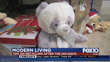 Modern Living: Recycling wrapping paper