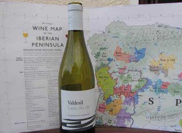 Wine Map of Spain and Portugal