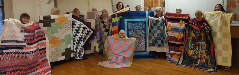 Snapshot: Quilting with a mission