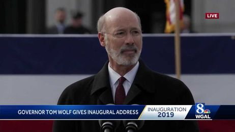 Gov. Tom Wolf sworn in for second term