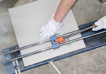 Avoiding Chips While Cutting Porcelain Tile Flooring