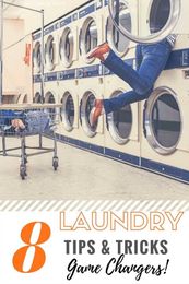 8 Laundry Tips & Tricks that Will Save your Sanity!