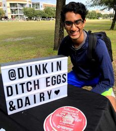 COK and Students Show Dunkin’ How Easy a Vegan Donut Would Be