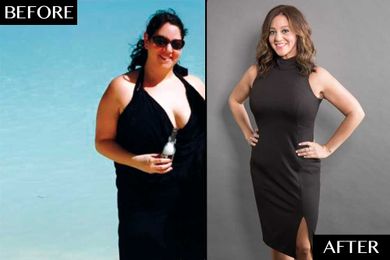How This Woman Lost 75 Pounds and 6 Dress Sizes