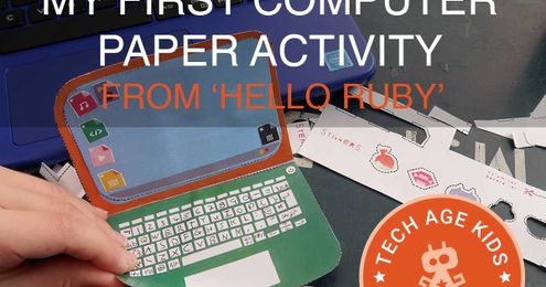Make My First Paper Computer with Hello Ruby