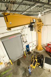 Foundationless Jib Cranes and Safety