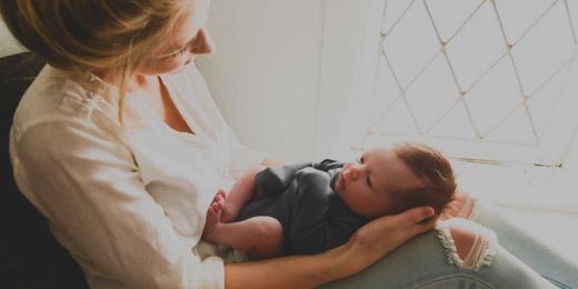 Motherhood is: Being home alone with a baby wondering how to fill the hours
