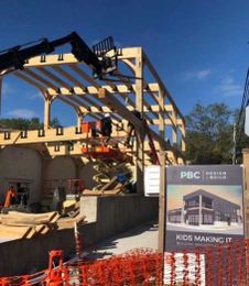 Kids Making It, Timber Framing Goes Up