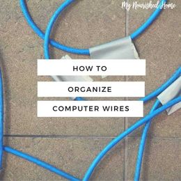 How to Organize the Wires around Your Computer
