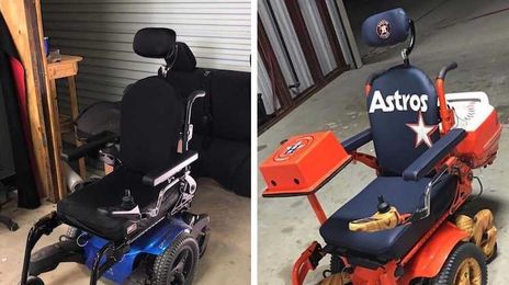 Trim Shop Inspires with Custom Wheelchair