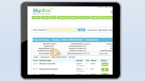 How to Register for iSky Online Banking