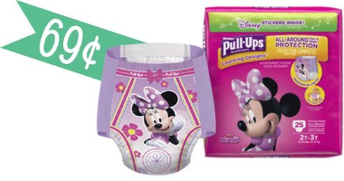 Huggies Pull-Ups for 69¢!