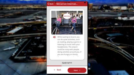 McCarran unveils tool to help special needs travelers make their way around the airport