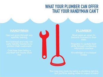 Plumbing Repair Service vs. Handyman