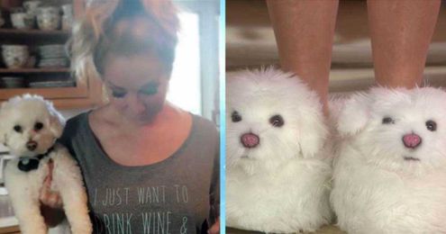These slippers look EXACTLY like your pet — and we're mesmerized