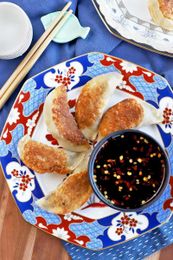 Make Pan-Fried Chicken Pot Stickers at Home