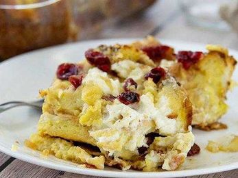 This strata is packed with delicious layers