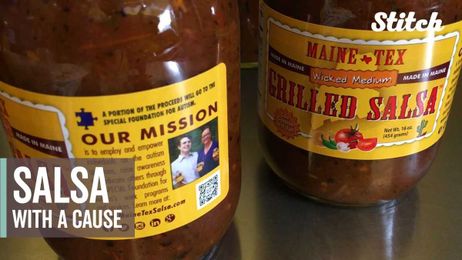 Salsa maker says she draws inspiration from her son