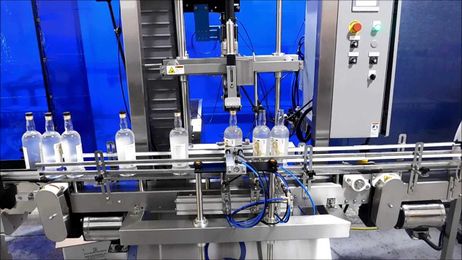 Bottle Corking Machine for Distilled Spirits