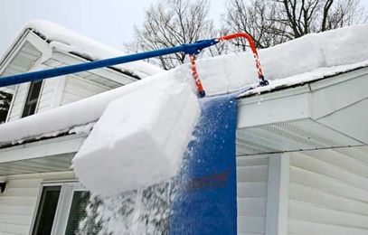 Back-Saving Snow Removal Tools