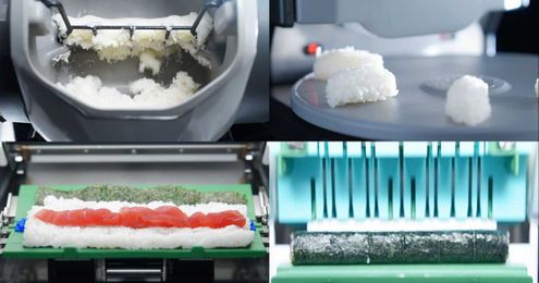 This robot can make sushi in seconds