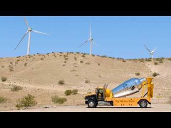A Yellow Cement Mixer Is Now A Giant Cocktail Mixer Serving Drinks