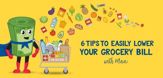 Six Ways to Easily Lower Your Grocery Bill