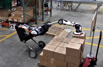 Boston Dynamics’ robotic ostrich can ‘handle’ warehouse box-stacking tasks