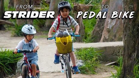 From Strider to Pedal Bike: Teaching Our Toddlers to Ride a Bicycle