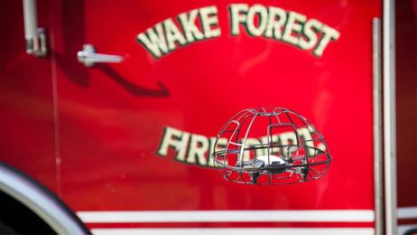 The littlest fire drone