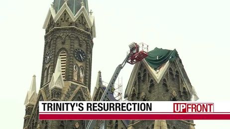 Historic church ‘rising from ashes’