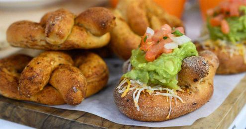 Snack better with this healthier version of soft pretzels