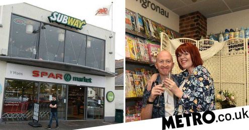 Couple celebrate their anniversary with a meal where they first met... Spar