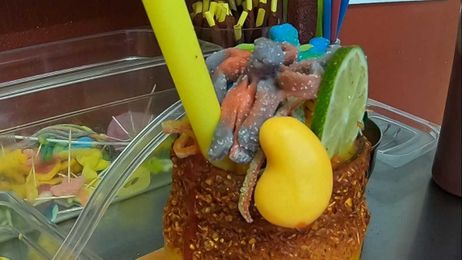 Try cooling off with one of the raspas from Brain Freeze