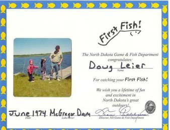 Do you remember your first fish?