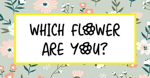 What Kind Of Flower Are You?