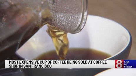 Try the world's most expensive coffee for $75 per cup