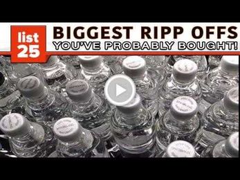 25 Biggest Rip Offs That You've Probably Been Tricked Into Buying