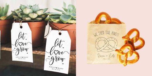 20 Personalized Wedding Favors Party Guests Will Actually Want