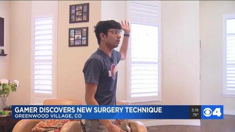 How one teen used a video game to revolutionize surgery
