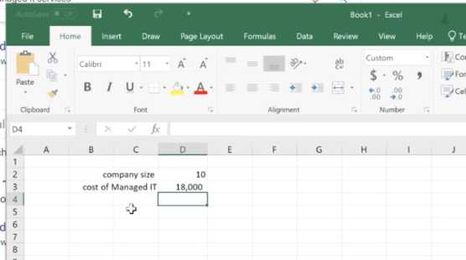 Compare The Cost Of Managed Services vs Using An IT Employee